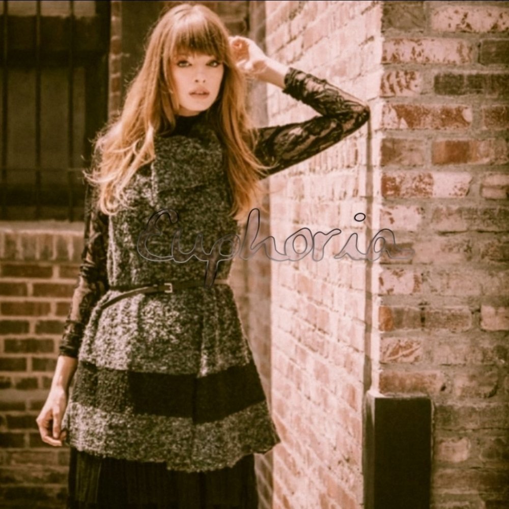 77365 Handmade Belted Knit Vest